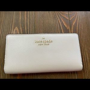 Kate spade staci large slim bifold wallet